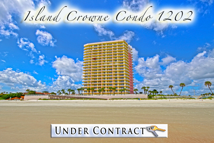Island Crowne Condo 1202 Daytona Beach Condos For Sale. 1900 N Atlantic Ave. Under Contract. Beach View